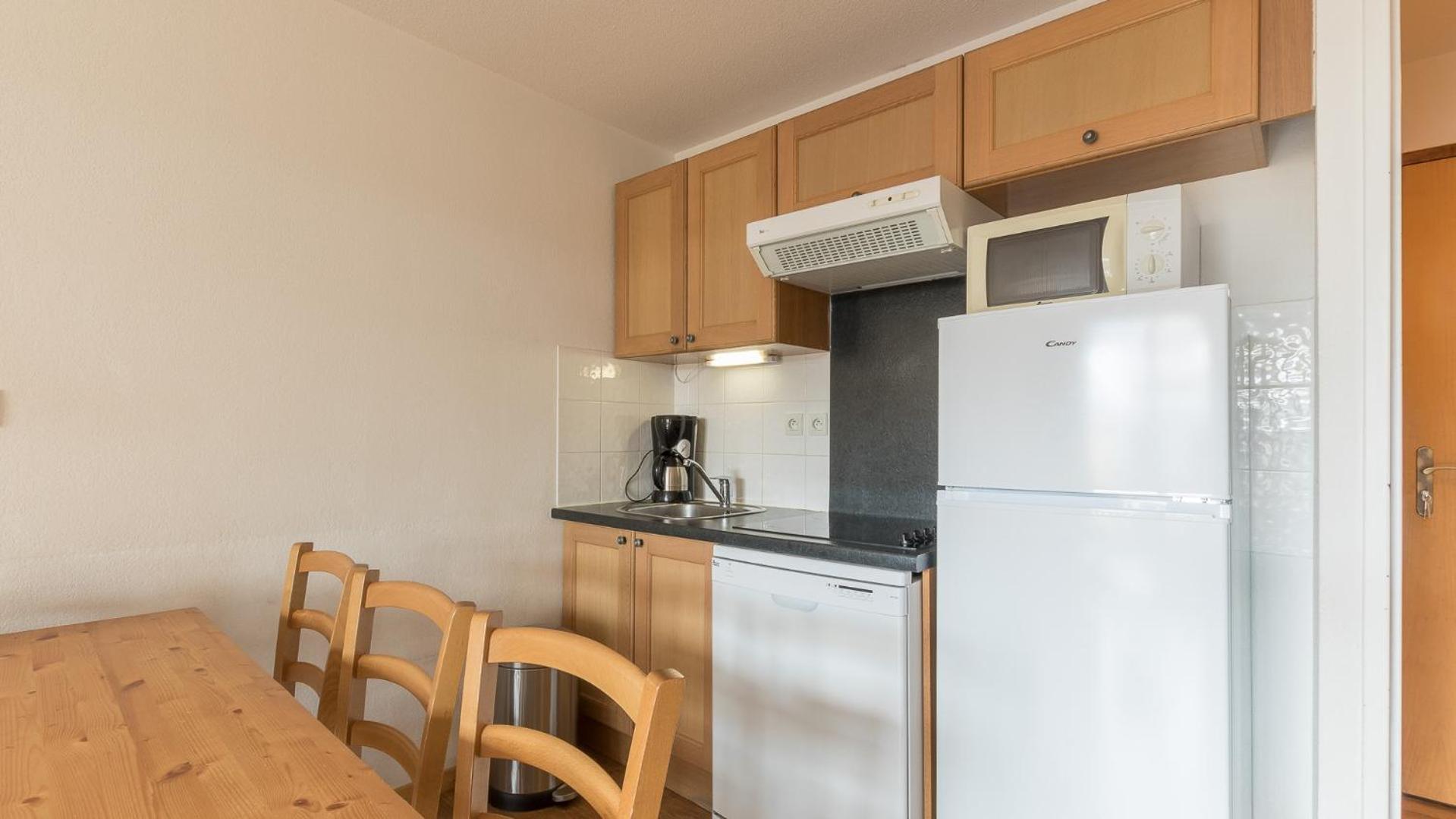 B203- Appartement 2 pieces cabine 6 personnes Orcières Esterno foto