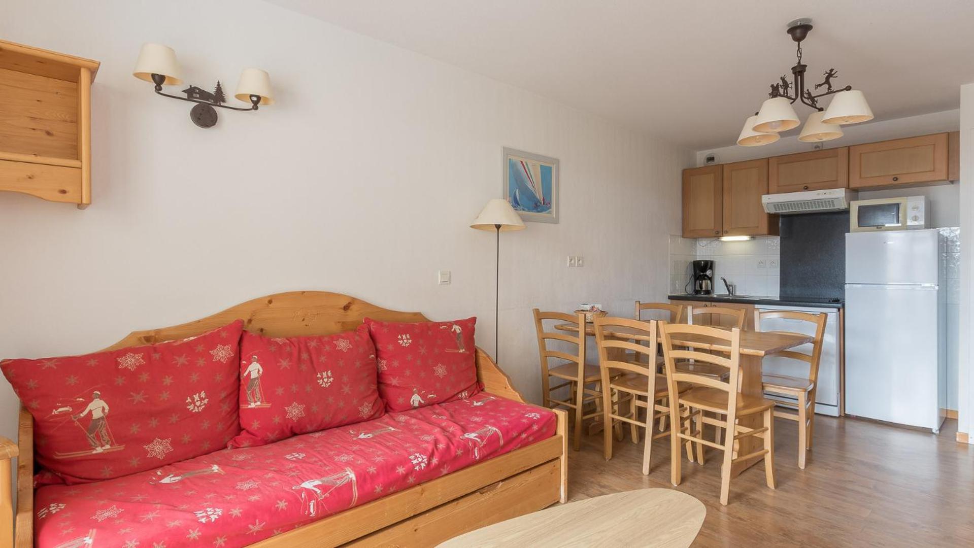B203- Appartement 2 pieces cabine 6 personnes Orcières Esterno foto