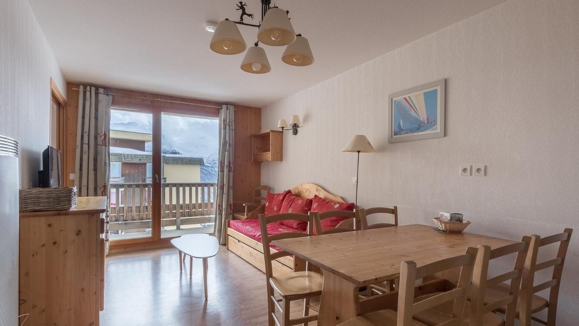 B203- Appartement 2 pieces cabine 6 personnes Orcières Esterno foto